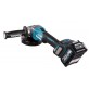 Makita GA023GM201 XGT leņķa slīpmašīna 2x4 Ah MAKPAC